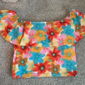 Kortni Jeane Flower Power Top